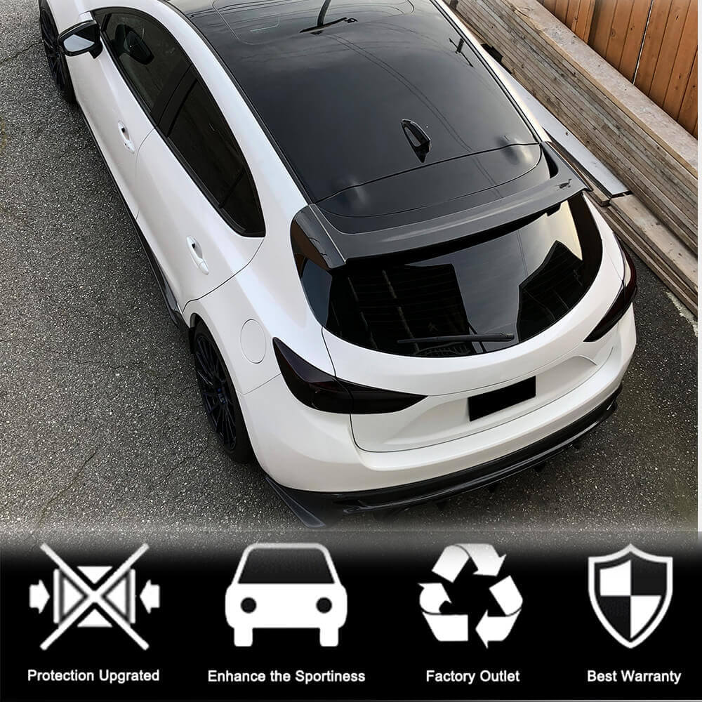 Spoiler V1 (HB, Carbon) for Mazda 3 2013-2019 - image 2
