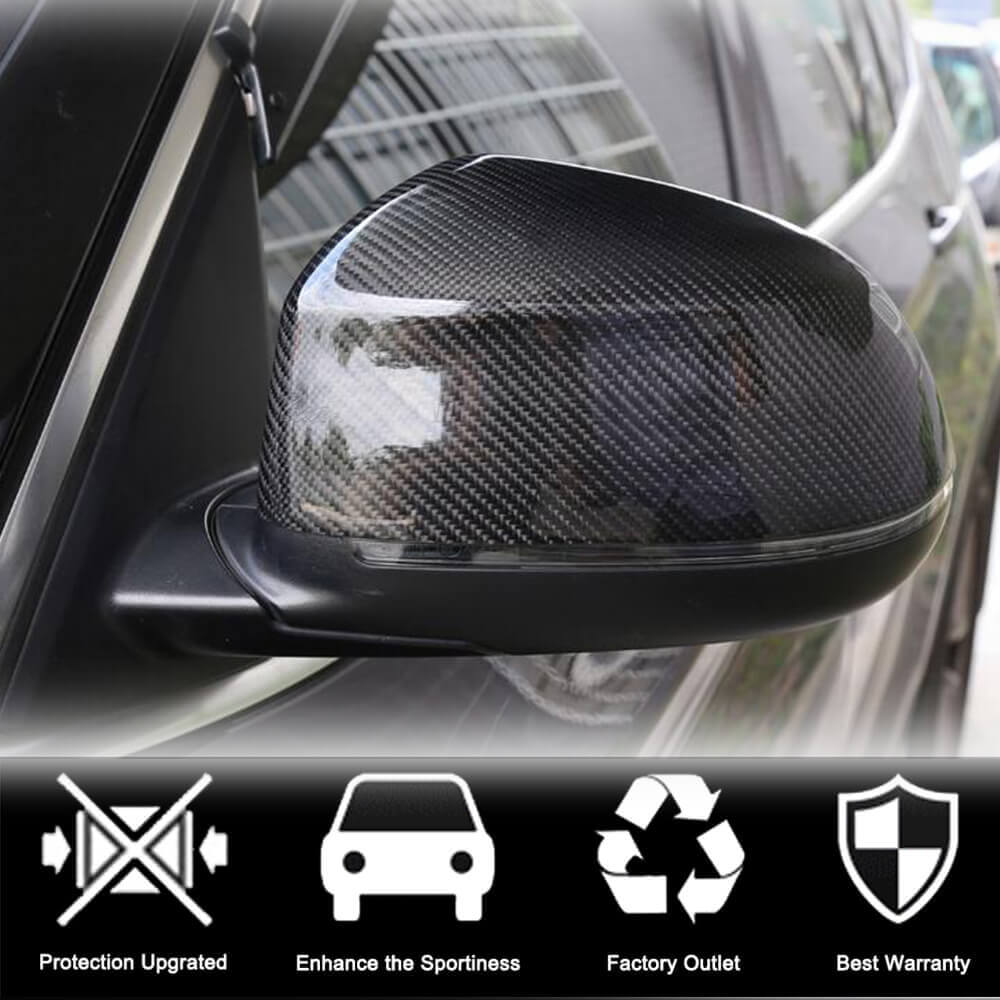 Mirror Covers (Carbon) for BMW X6 E71 2008-2014 - image 2
