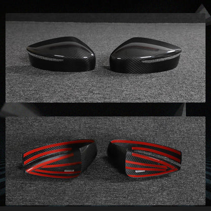 Mirror covers (Carbon) for Nissan 400Z - image 2