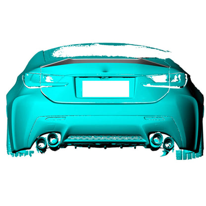 Spoiler (for RC F 2014-2018, Carbon) for Lexus RC 200t 2014- - image 2