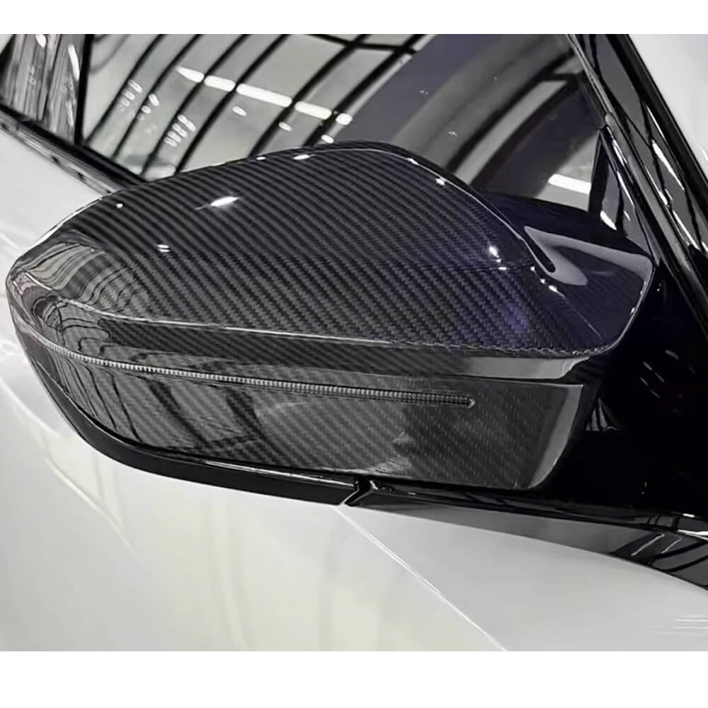 Mirror Covers Pair LHD Carbon Fiber for BMW X3 G45 2024- - image 2