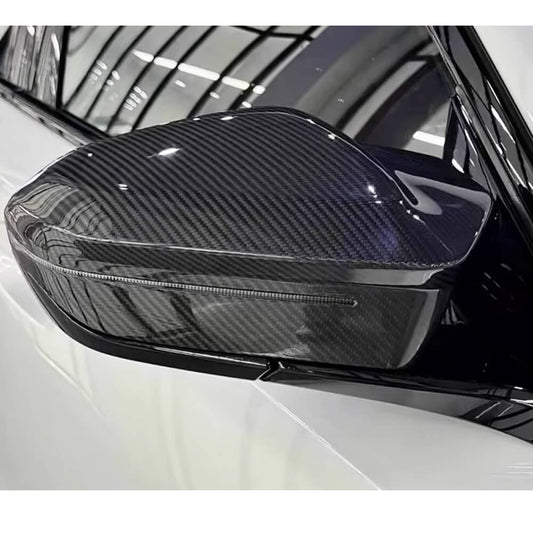 Mirror Covers Pair LHD Carbon Fiber for BMW X3 G45 2024- - image 2