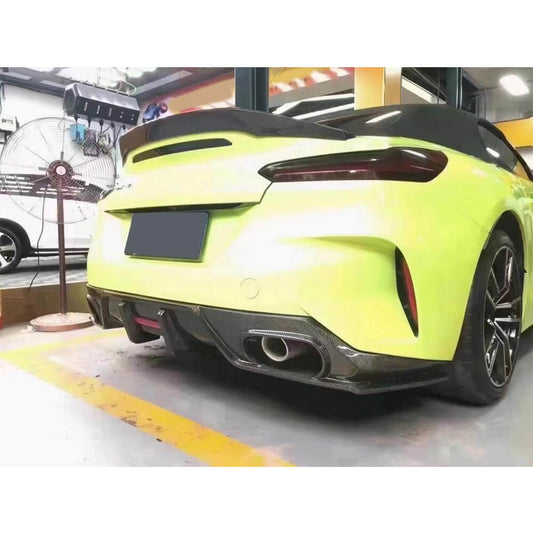 Rear Trunk Spoiler Carbon Fiber V1 for BMW Z4 (G29) 2018- - image 2