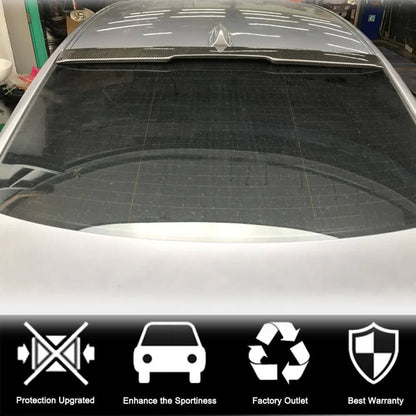 Rear Roof Spoiler Carbon Fiber (E60) for BMW 5 series E-60/61 2003-2010 - image 2