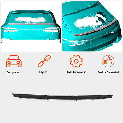 Rear Trunk Spoiler Dry Carbon Fiber for Audi A6 C8 2018- - image 2