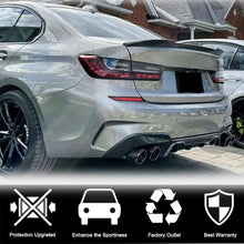 Rear Bumper Diffuser (for M340i 2018-2022, Carbon) for BMW 3 Series G20/21 2018- - image 2