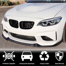 Front Bumper Lip V4 for F87 M2, Carbon for BMW 2 Series F22/F23 2014-2021 - image 2