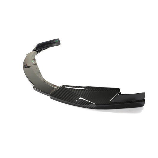 Front Bumper Lip V10 (for G80, Carbon) for BMW 3 Series G20/21 2018- - image 2