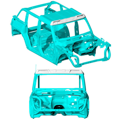 Windshield visor (Carbon) for Ford Bronco - image 2