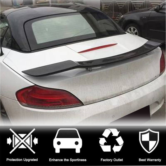 Rear Trunk Spoiler Carbon Fiber V1 for BMW Z4 (E89) 2009-2016 - image 2