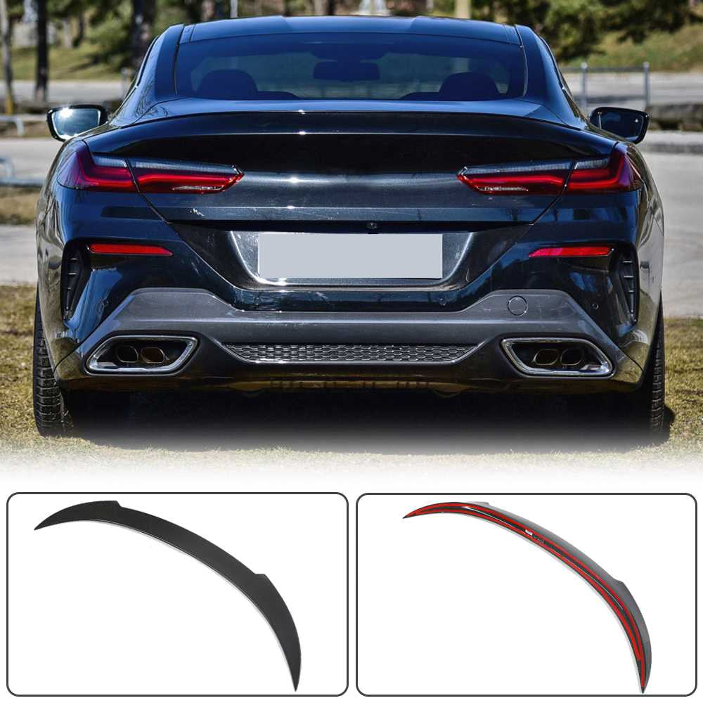 Rear Trunk Spoiler Carbon Fiber V1 (for G15) for BMW 8 series G14/G15/G16 - image 2