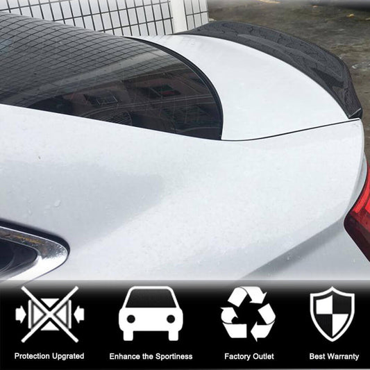 V7 Spoiler (for Sedan, Carbon) for Audi A3 2012-2020 - image 2
