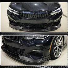 Front Bumper Lip Carbon Fiber V2 (2019-2022 M-Sport) for BMW 3 series G20/21 2018- - image 2