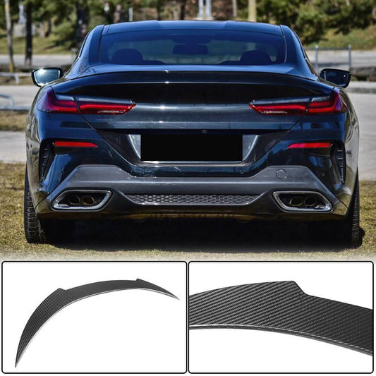 Rear Trunk Spoiler Dry Carbon Fiber V3 (for G15) for BMW 8 series G14/G15/G16 - image 2