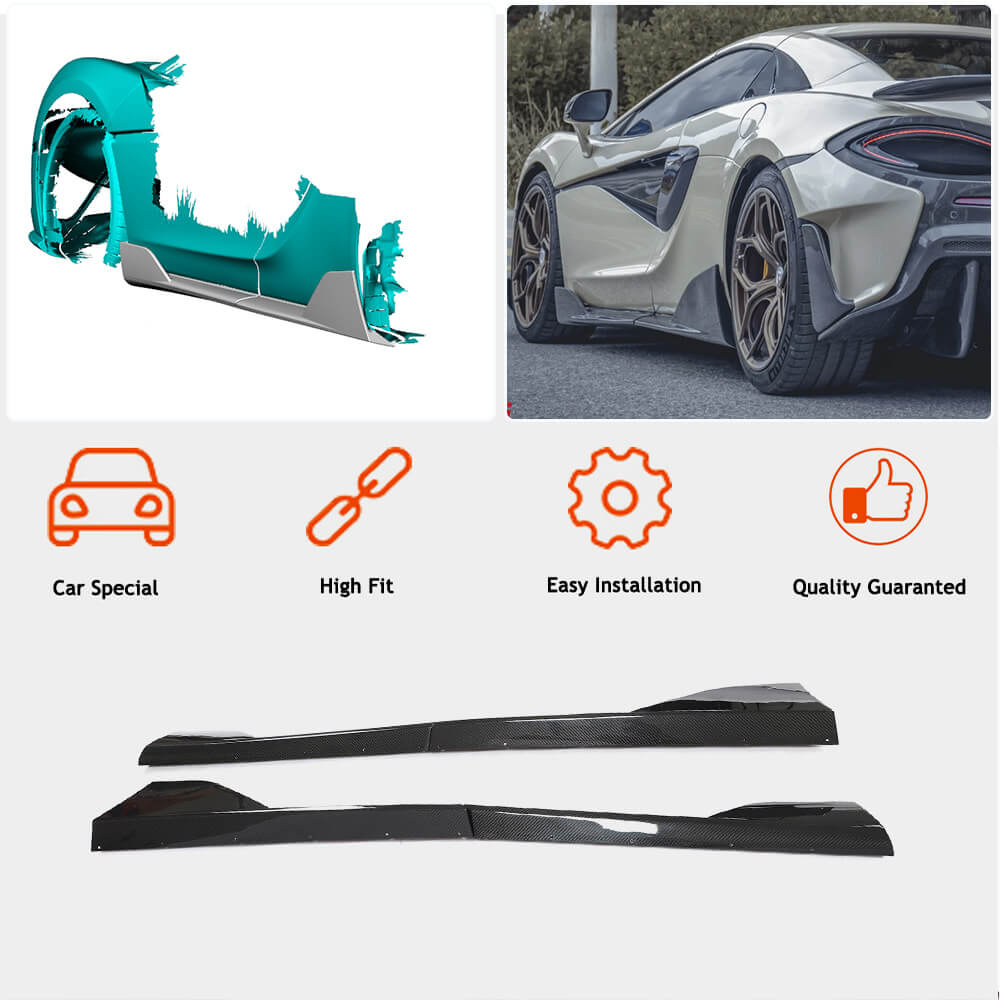 Side Skirts (Carbon) for McLaren 540C/570S 2015-2020 - image 2