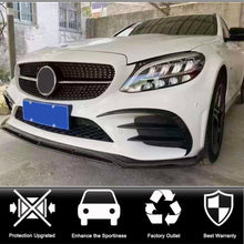 Front bumper trims (for SD AMG-Line 2015-2019, Carbon) for Mercedes C-class W205 2014-2021 - image 2