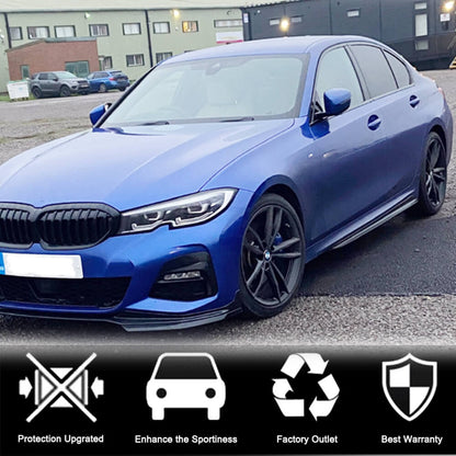 Side Skirt Extensions V4 (for G20 M-Sport, Carbon) for BMW 3 Series G20/G21 2018- - image 10