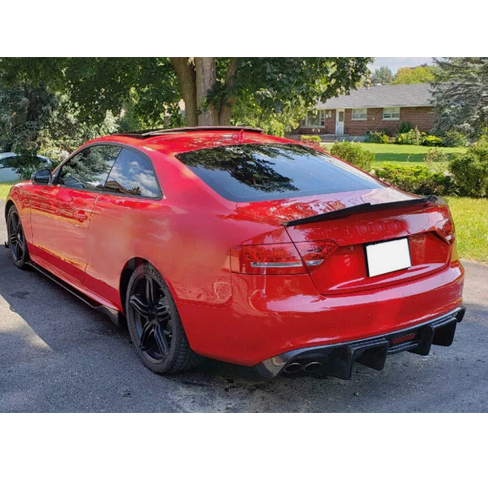Spoiler V2 (for Coupe, Carbon) for Audi A5 2007-2015 - image 2