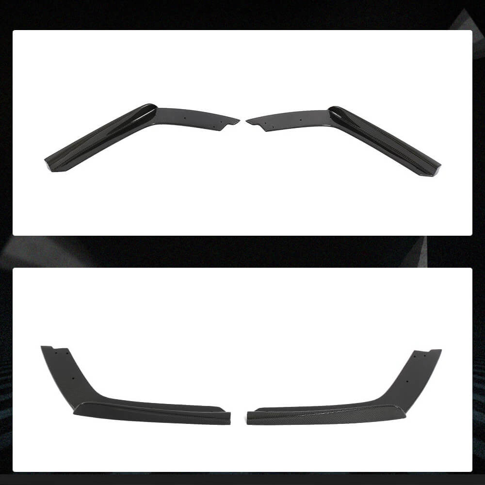 Rear Bumper Extensions Flap V2 (for F82/F83, Carbon) for BMW 4 Series F32/F33/F36 2012-2020 - image 2