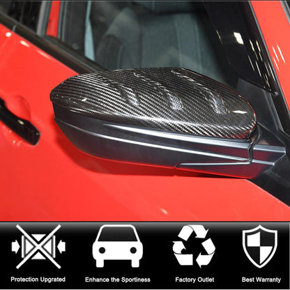 Mirror Covers V2 (Carbon) for Honda Civic Sedan X 2016-2021 - image 2