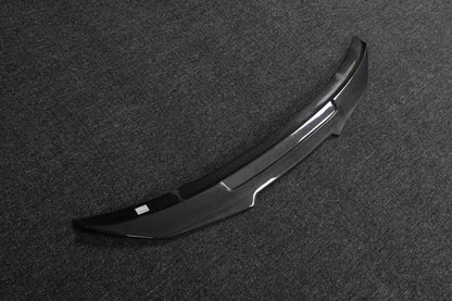 Rear Trunk Spoiler Carbon Fiber V14 (Convertible) for BMW 4 series F-32 2012-2020 - image 2