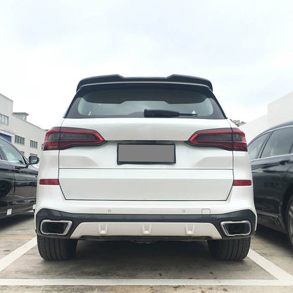 Rear window spoiler V2 (Gloss Black) for BMW X5 G05 2019- - image 2