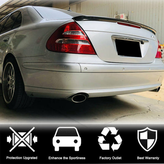 Spoiler (Carbon) for Mercedes E-class W211 2002-2009 - image 2