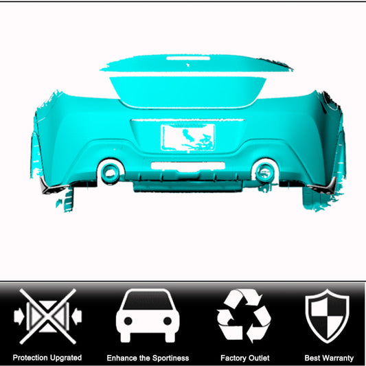 Rear Bumper Cover V1 (Carbon) for Subaru BRZ 2021- - image 2