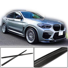 Side Skirt Extensions V1 (for F97/G01 M-Sport 2018-2021, Carbon) for BMW X3 G01 2018- - image 2
