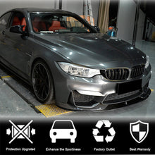 Front Bumper Lip Carbon Fiber V3 (for F82/F83) for BMW 4 series F-32 2012-2020 - image 2