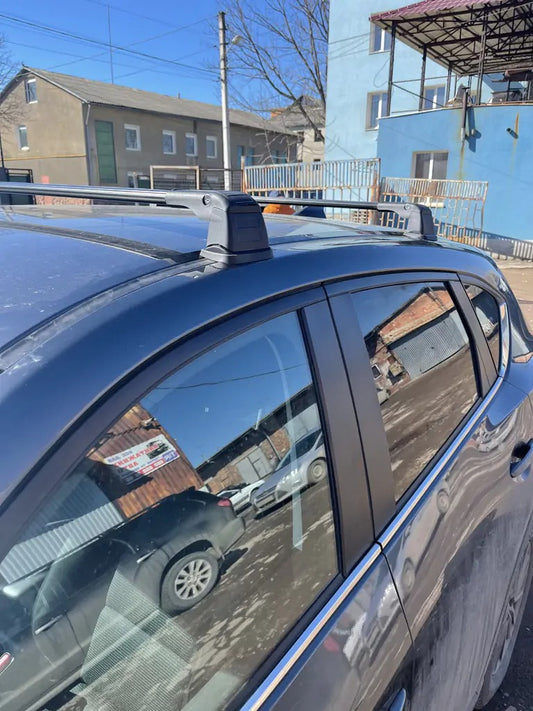 Roof rack for fixed points lockable Wingbar V3 (2 pcs) for Kia Soul I 2008-2013 - image 2