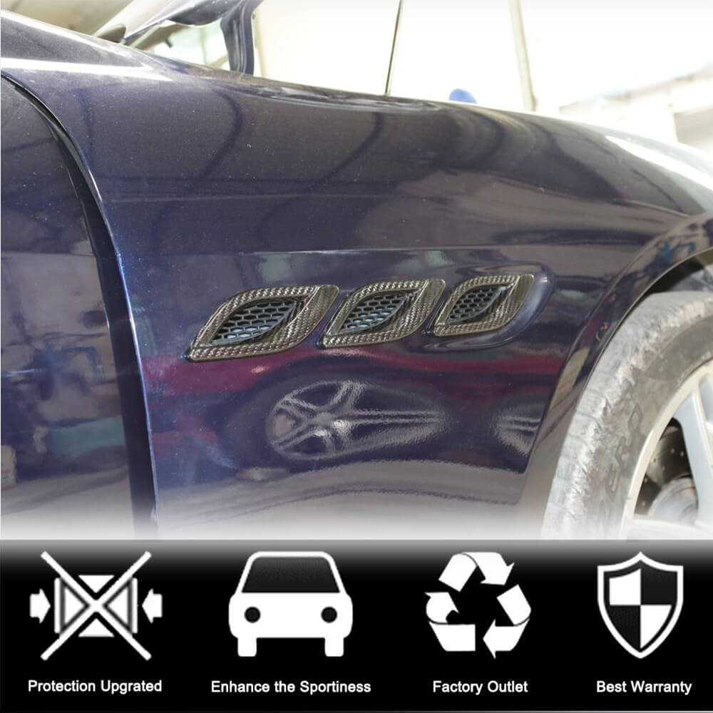 Carbon Front Fender Covers (2013-2017) for Maserati Quattroporte 2013-2023 - image 2