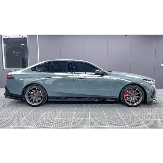 Side Skirt Extensions (for M-Sport, Carbon) for BMW 5/i5 Series G60/G60E/G61 2023- - image 2