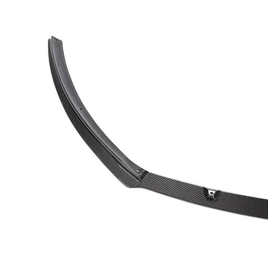 Front Bumper Lip Spoiler (for 2012-2018, Carbon) for Volkswagen Passat СС 2008-2017 - image 2