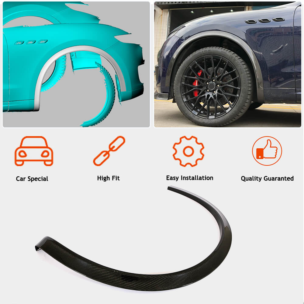 Carbon Fender Flares for Maserati Levante 2016- - image 2