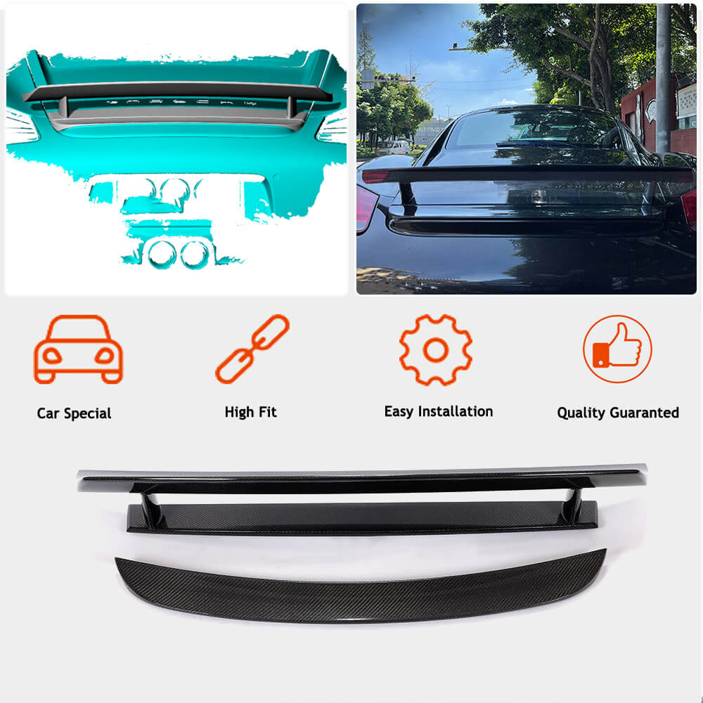 Spoiler (for Cayman, Carbon) for Porsche Boxster/Cayman 987 2004-2011 - image 2