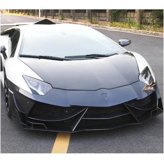 Front Bumper Lip Carbon Covers for Lamborghini Aventador 2011-2022 - image 2