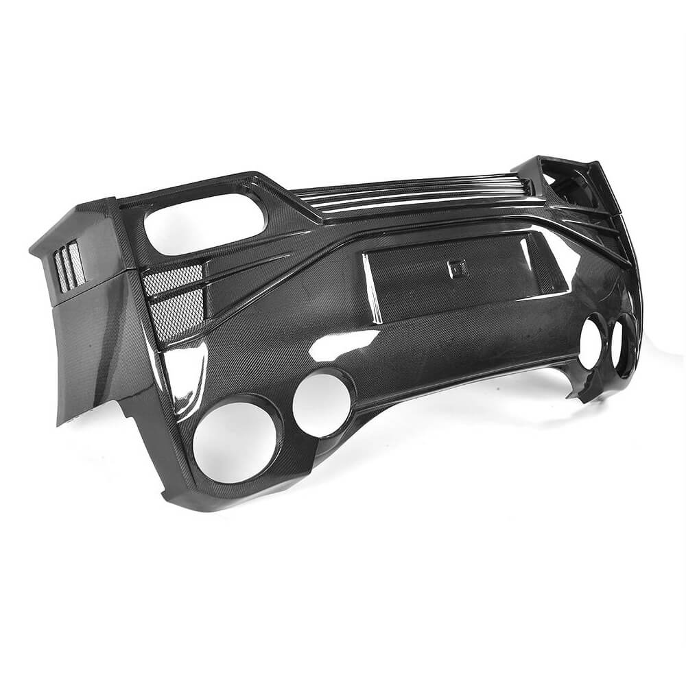 Rear Bumper (2009-2015, Carbon) for Nissan GT-R 2008-2025 - image 2