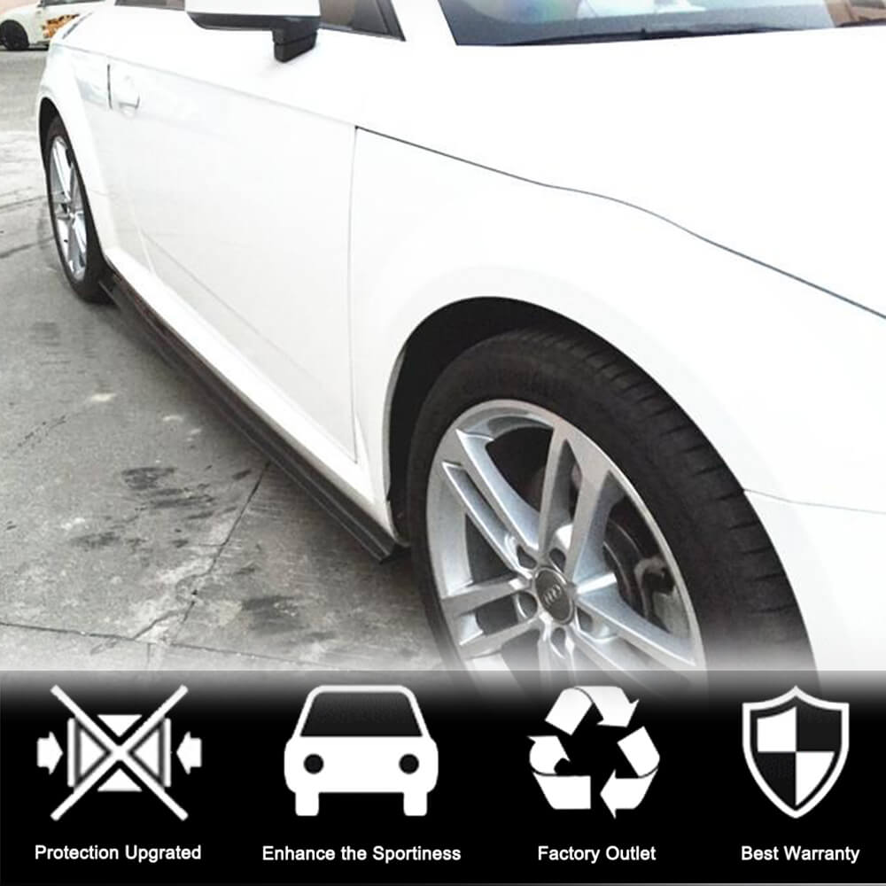 Side Skirts (for Base, Carbon) for Audi ТТ 2014-2023 - image 2