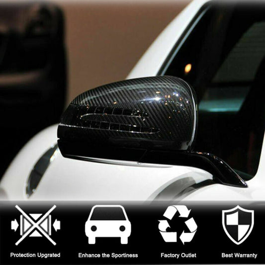 Mirror Covers (Dry Carbon) for Mercedes SLK R172 2011-2016 - image 2
