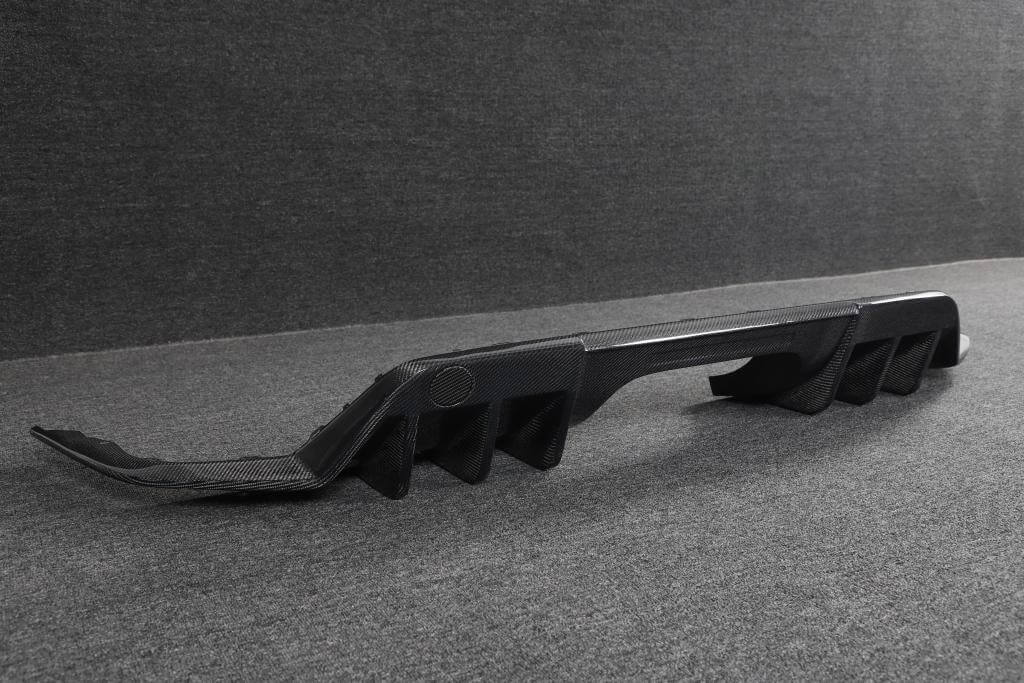 Rear Bumper Diffuser (Carbon) for Honda Civic HB 2021- - image 2