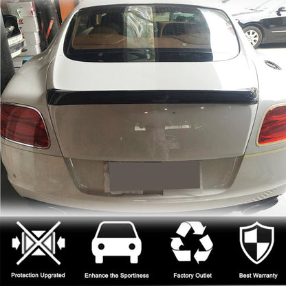 Rear Trunk Spoiler Carbon Fiber for Bentley Continental GT 2011-2018 - image 2