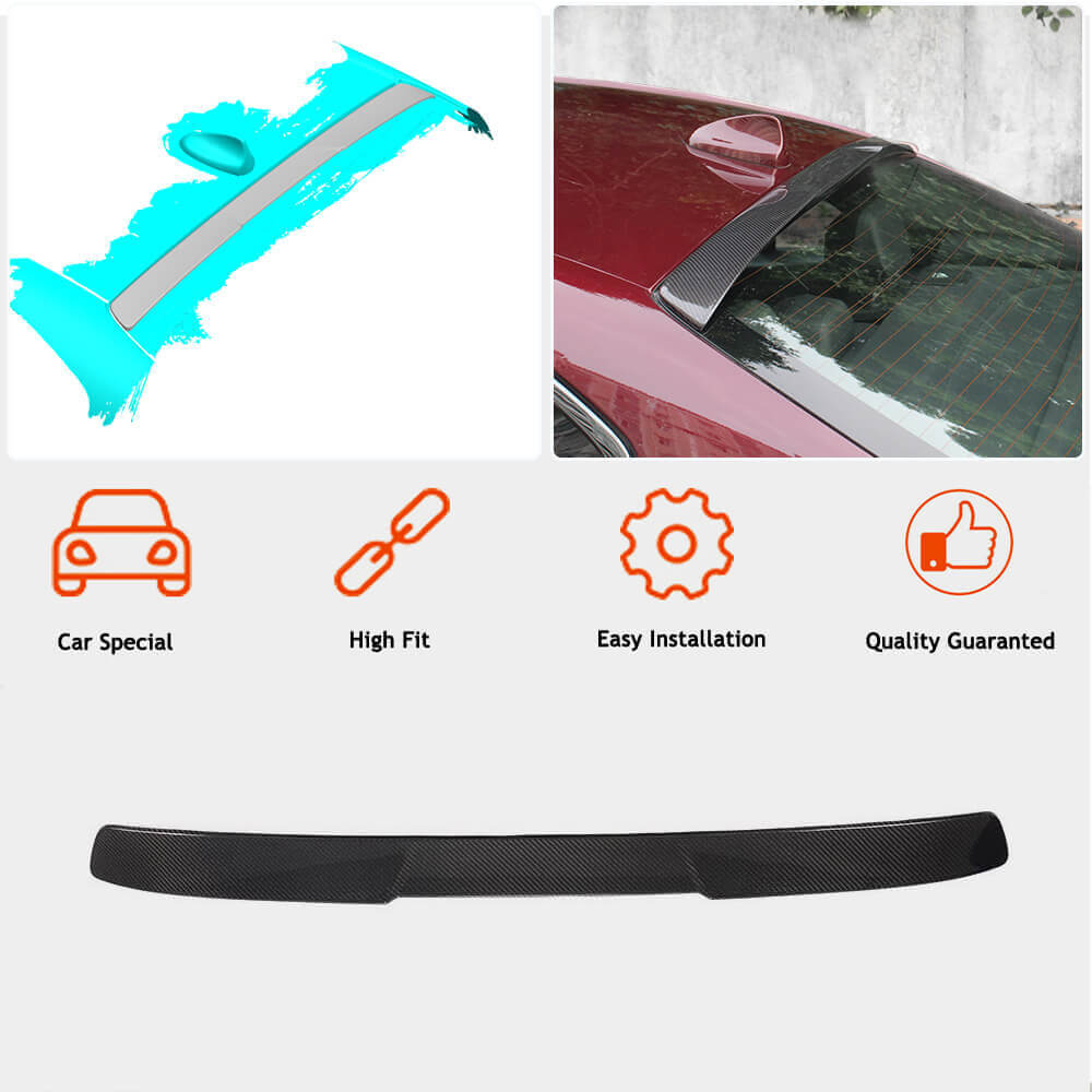 Spoiler V1 (Carbon) for Alfa Romeo Giulia 2016-2022 - image 2