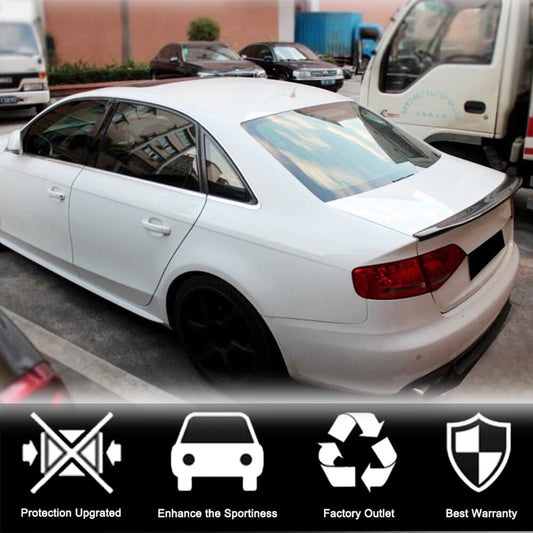 Spoiler V1 (for Base 2007-2011, Carbon) for Audi A4 B8 2007-2015 - image 2