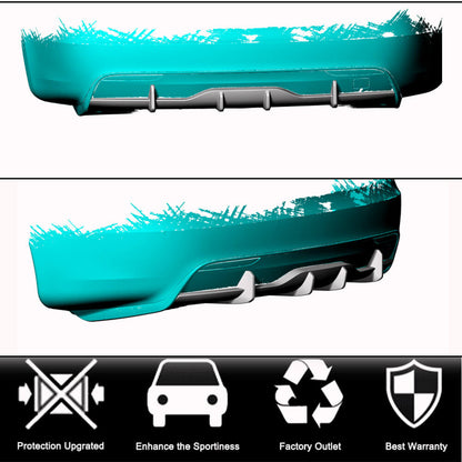 Rear Bumper Diffuser Carbon Fiber (for Plaid 2021-2024) for Tesla Model S - image 2
