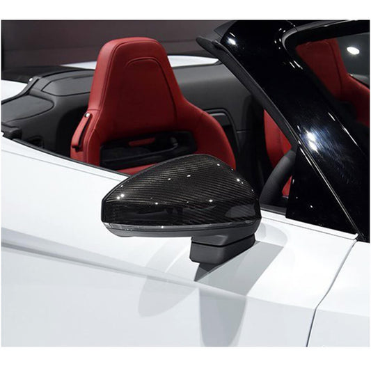 Mirror Covers Add-on Dry Carbon Fiber for Audi TT 2014-2023 - image 2