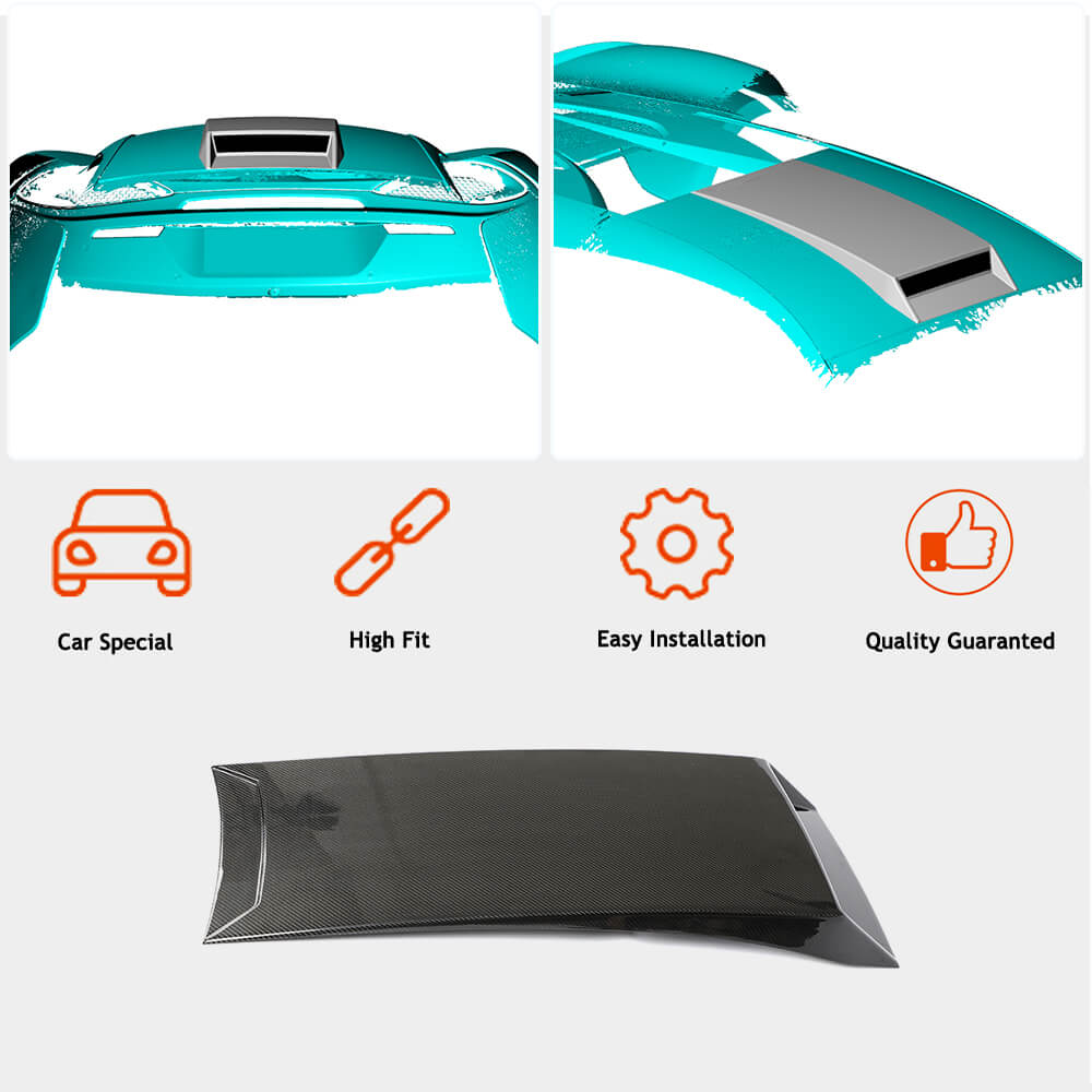 Trunk Lid Cover (Carbon) for McLaren 540C/570S 2015-2020 - image 2