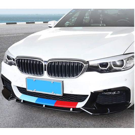 Front Bumper Lip Carbon Fiber V5 (2017-2020 M-Sport) for BMW 5 Series G30/31 2017-2023 - image 2