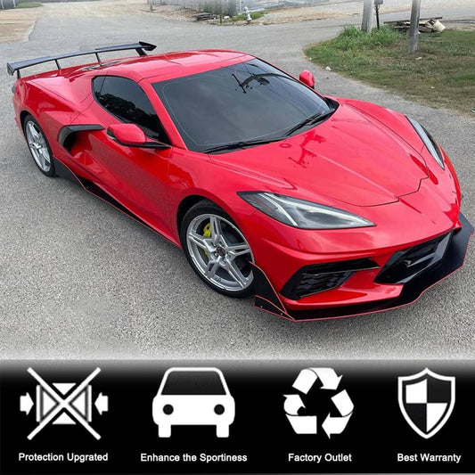 Spoiler V1 (Carbon) for Chevrolet Corvette C8 2019- - image 2