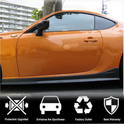 Side Skirts V2 (Carbon) for Subaru BRZ 2012-2021 - image 2
